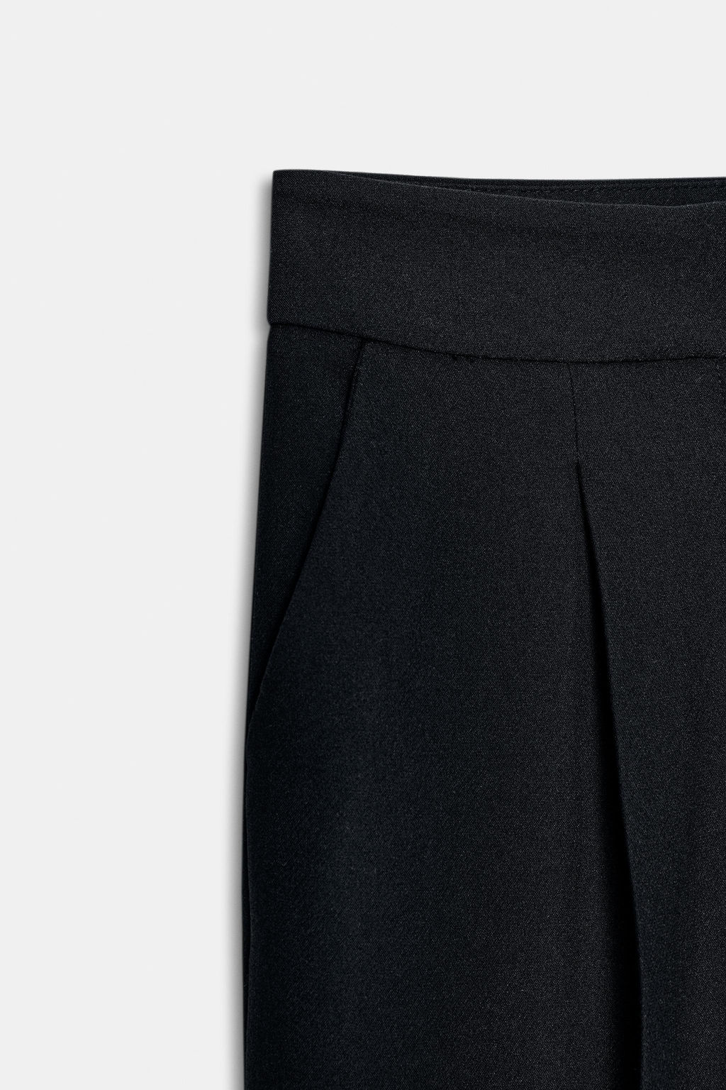 PLEATED TROUSERS WITH TURN-UP HEM - Zara фото 9