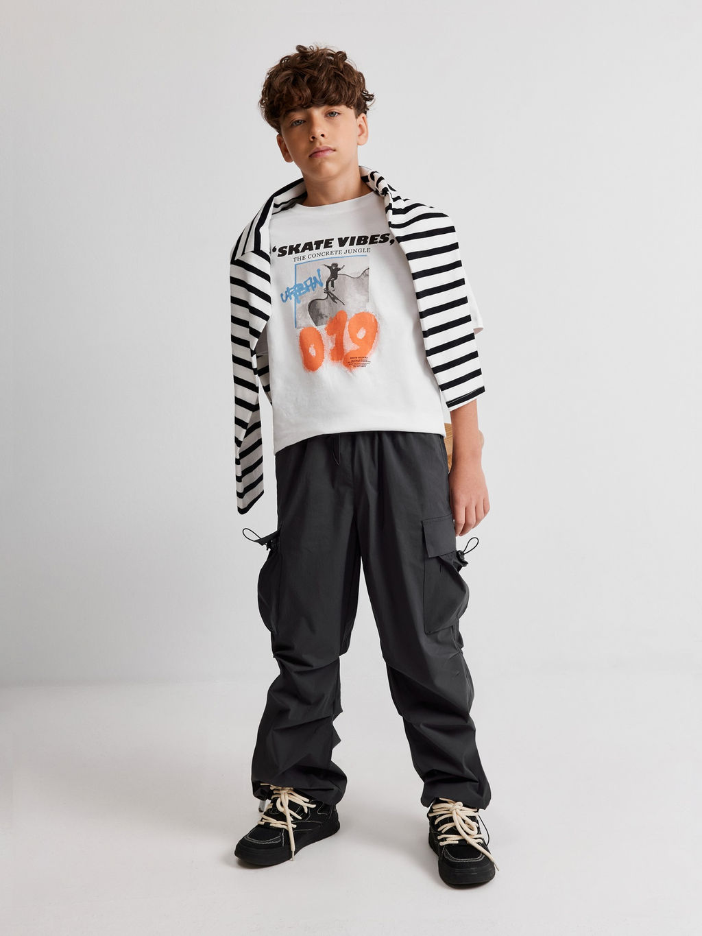 ACOOLA / Брюки детские для мальчиков Berku темно-серый  фото 2