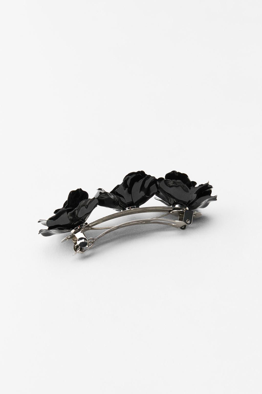 FLORAL METAL HAIR CLIP - Zara фото 4