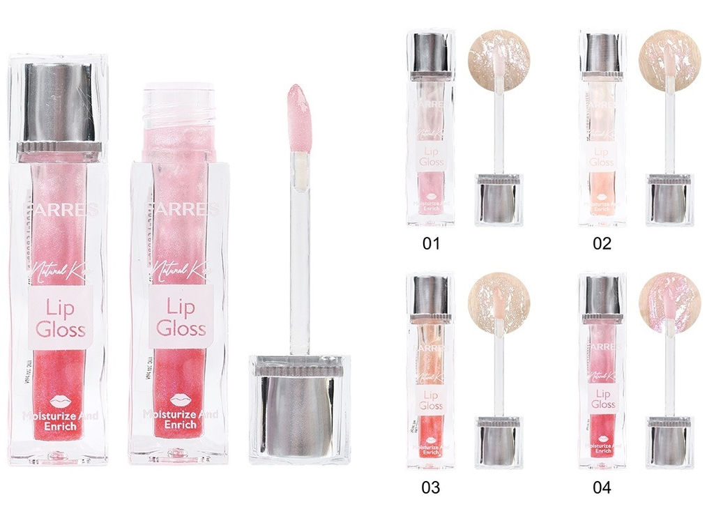 FARRES /7213-01/ Блеск для губ градиентный "ЖИДКОЕ СТЕКЛО" (5мл). 12