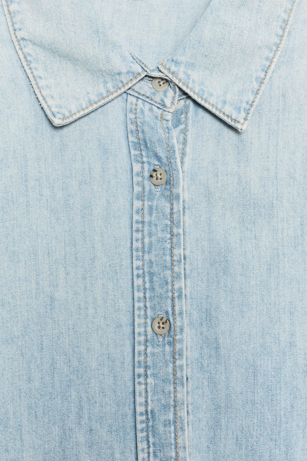 TRF LONG DENIM SHIRT - Zara фото 6