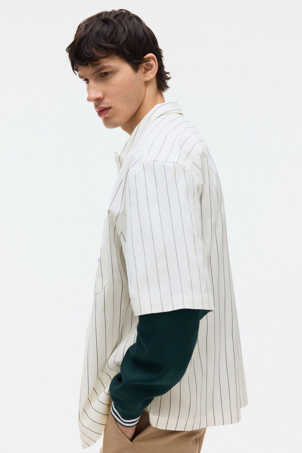 Camisa con motivo bordado Regular Fit - H&m фото 6