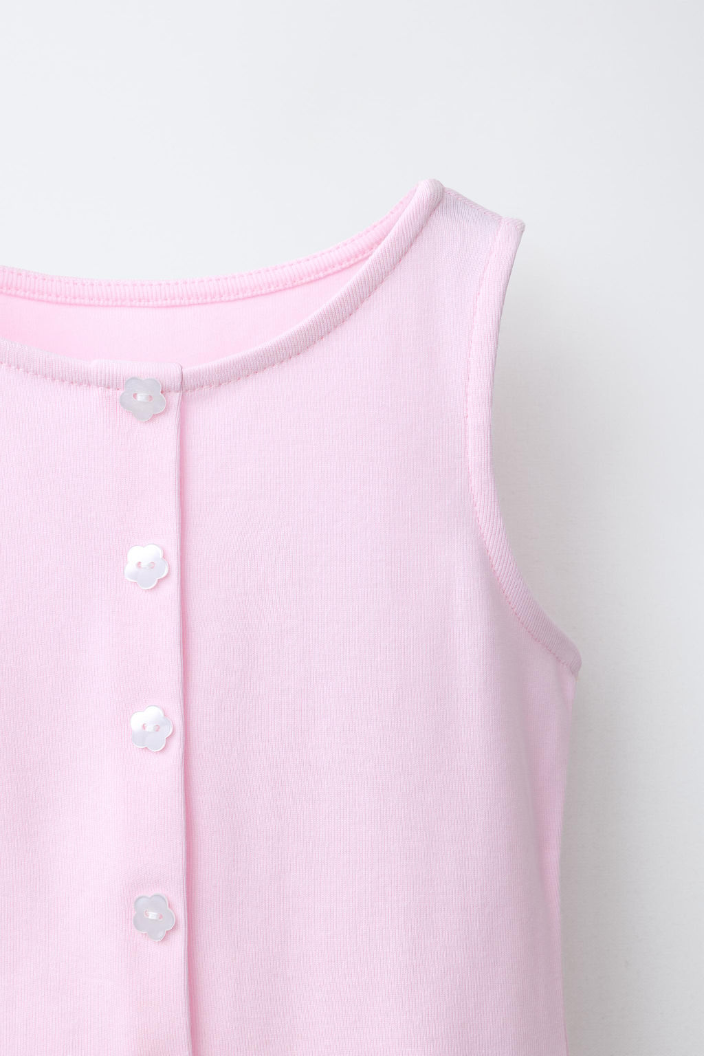 CAMISETA BOTONES / Rosa - Zara фото 3