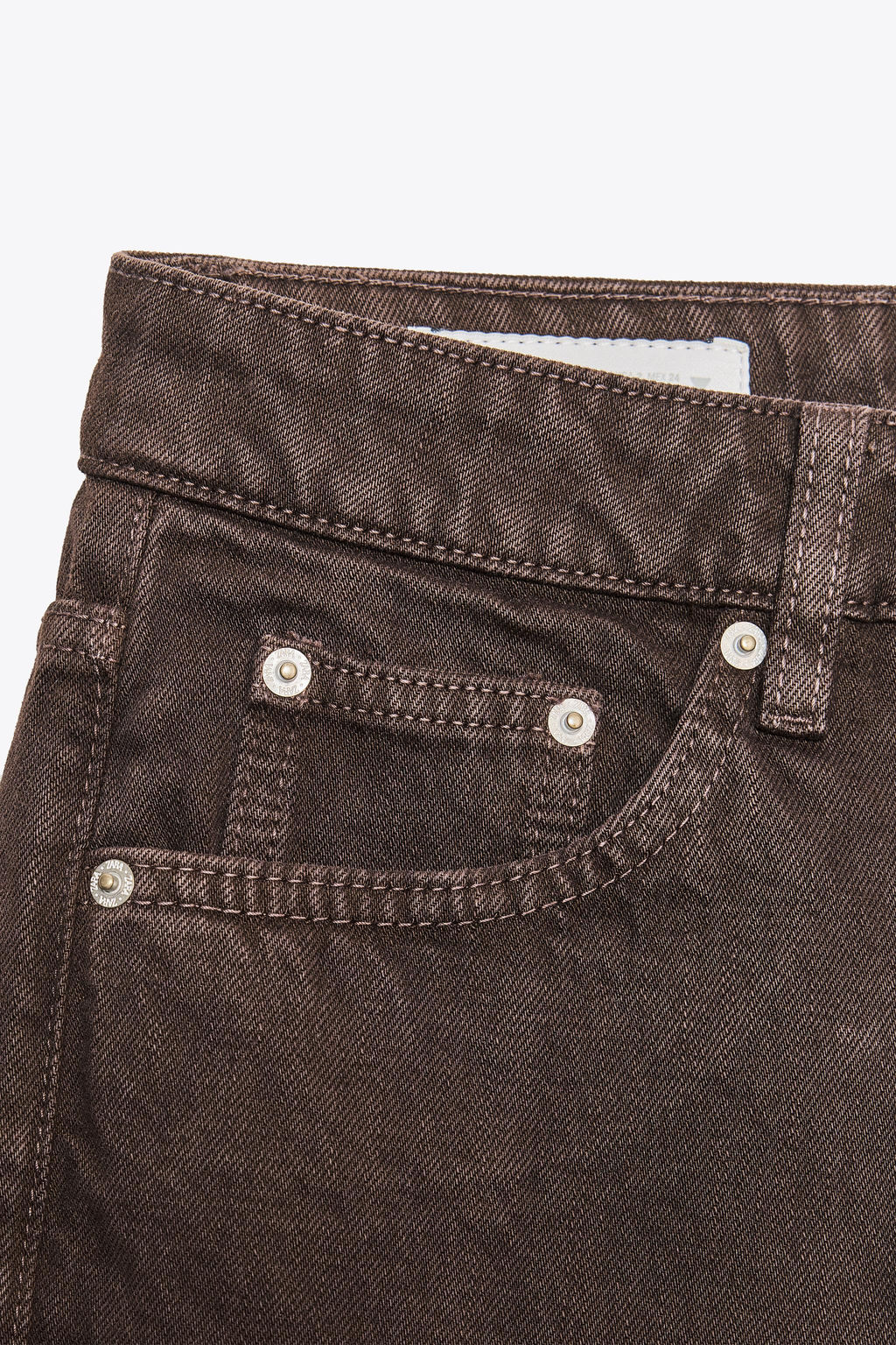 TRF MOM FIT HIGH-WAIST JEANS - Zara фото 18