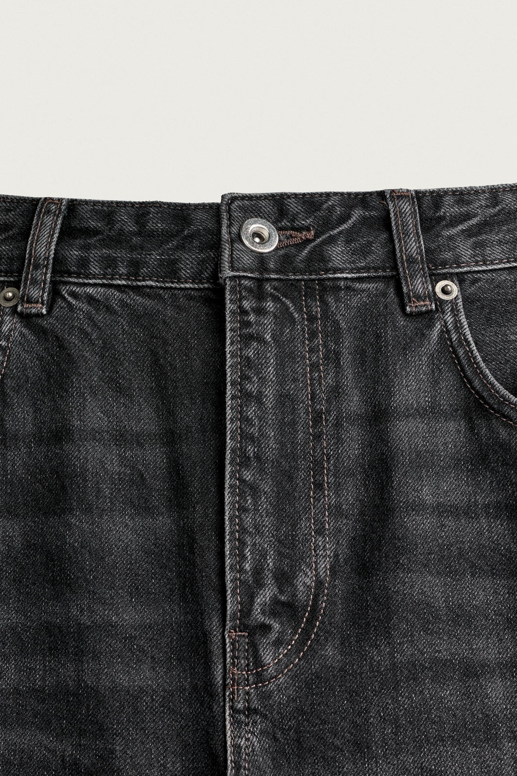JEANS FLARE FIT / Carb?n - Zara фото 8