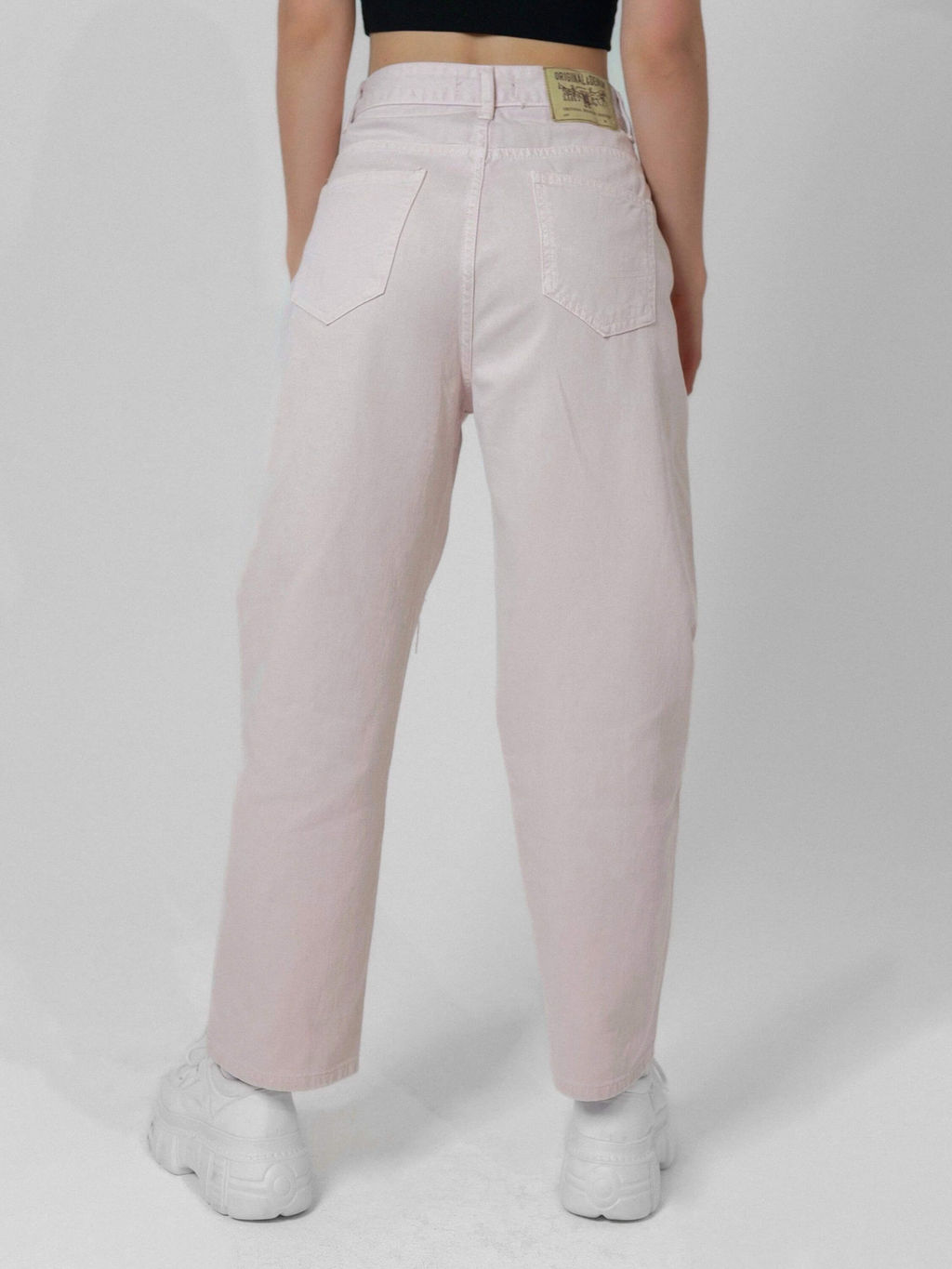Джинсы Фрейд (светло-розовый) - Nadi bordo фото 5