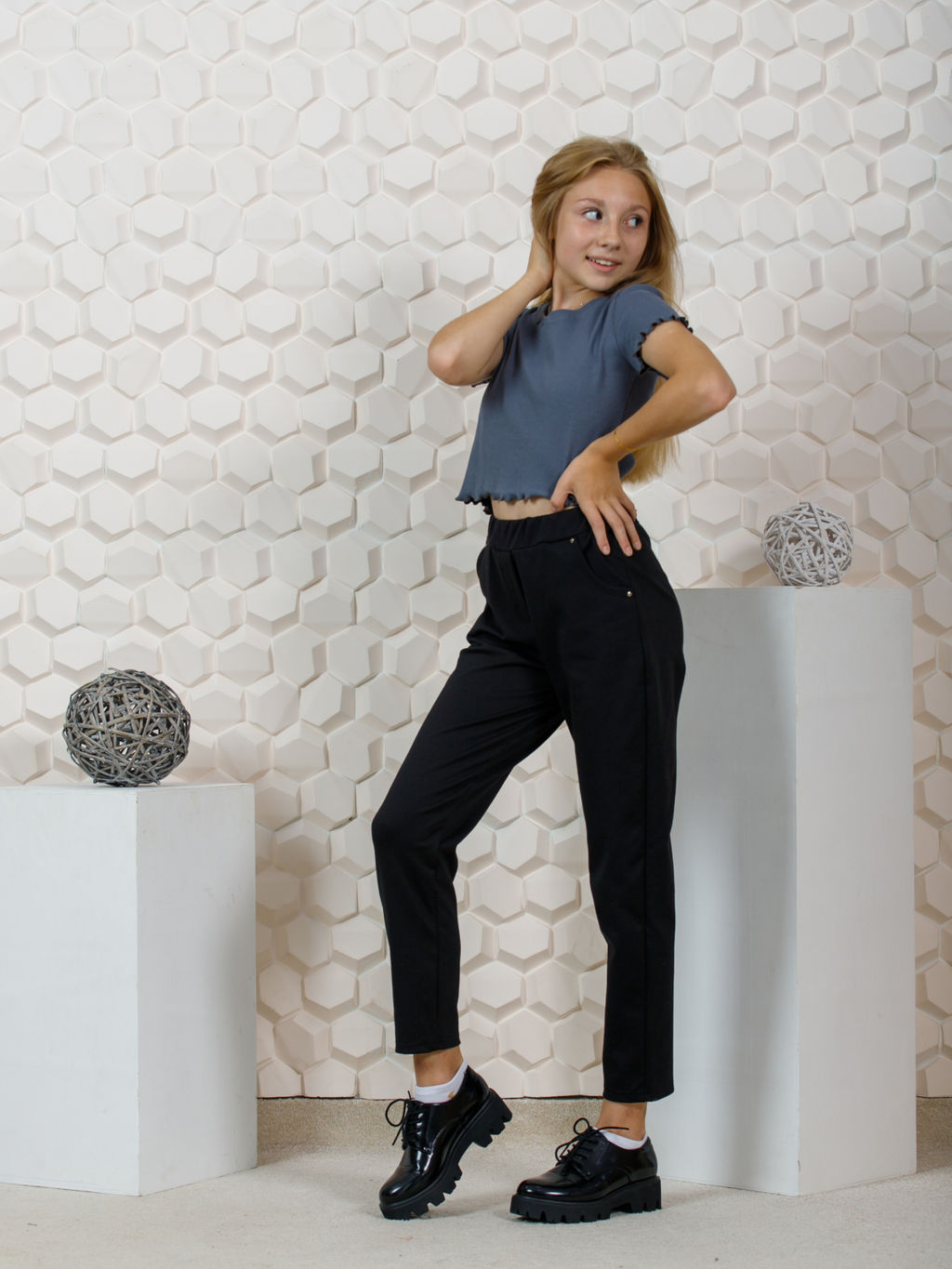 Футболка для девочки Ида Ладошки  фото 3