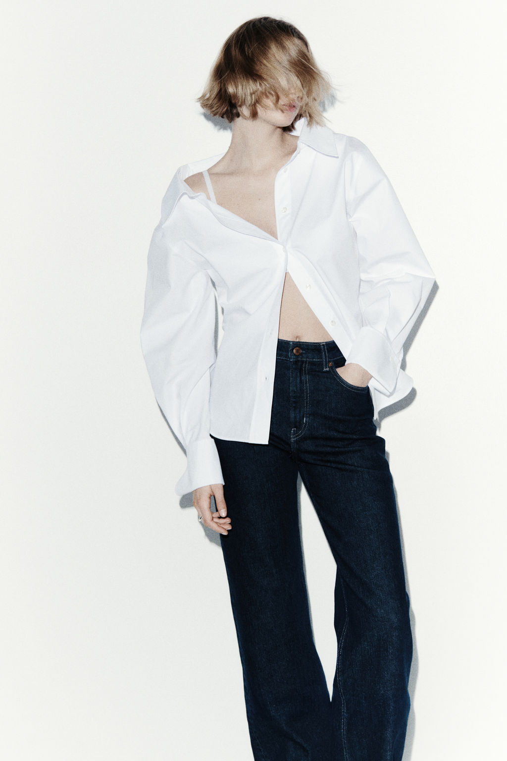 Wide High Waist Jeans - H&m фото 22