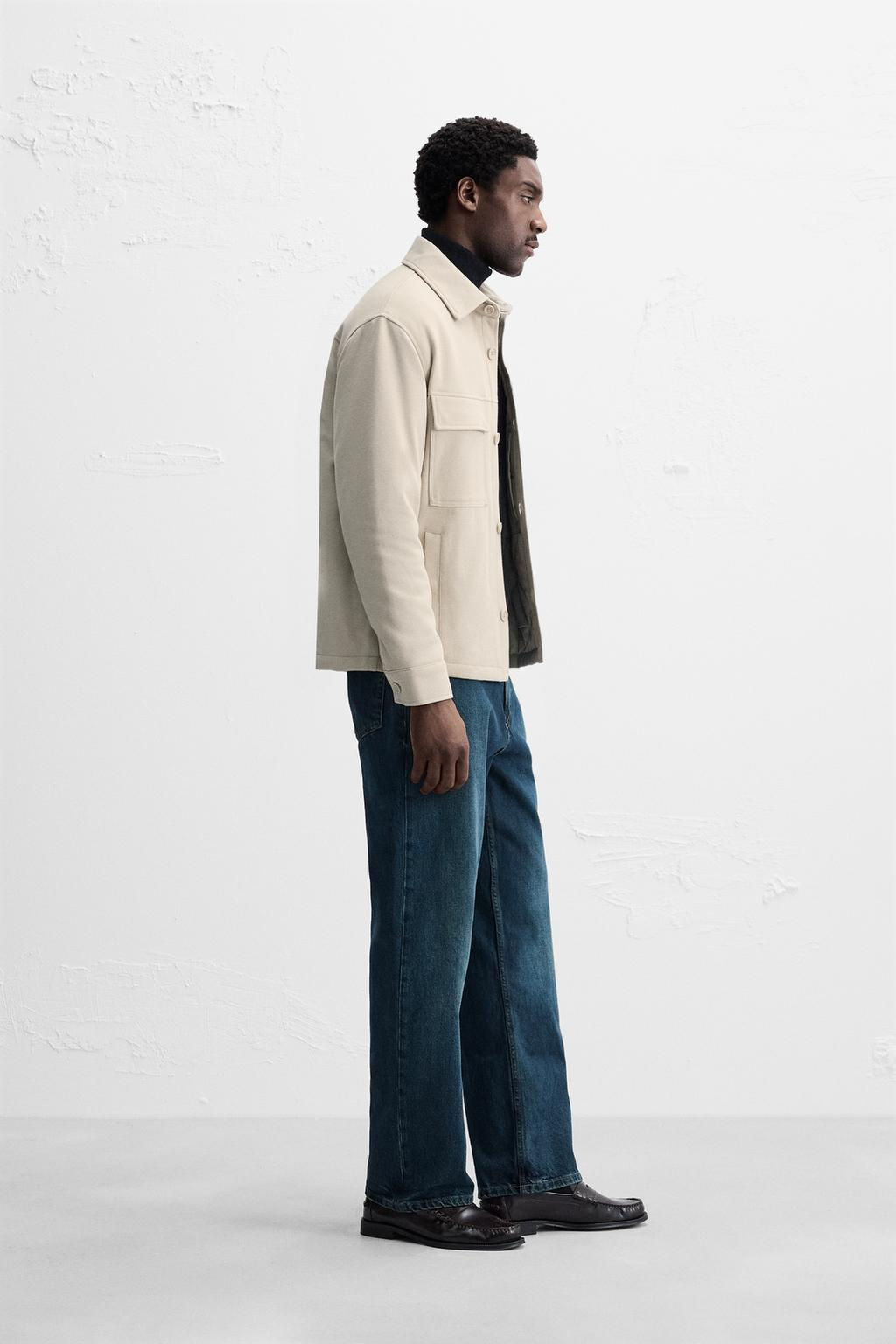QUILTED OVERSHIRT - Zara фото 4