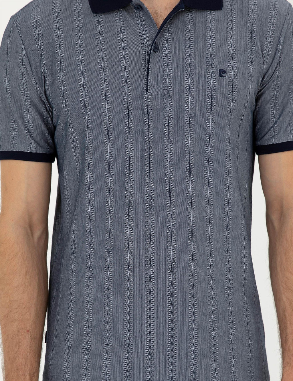 Lacivert Slim Fit Ti__rt - Pierre cardin фото 6