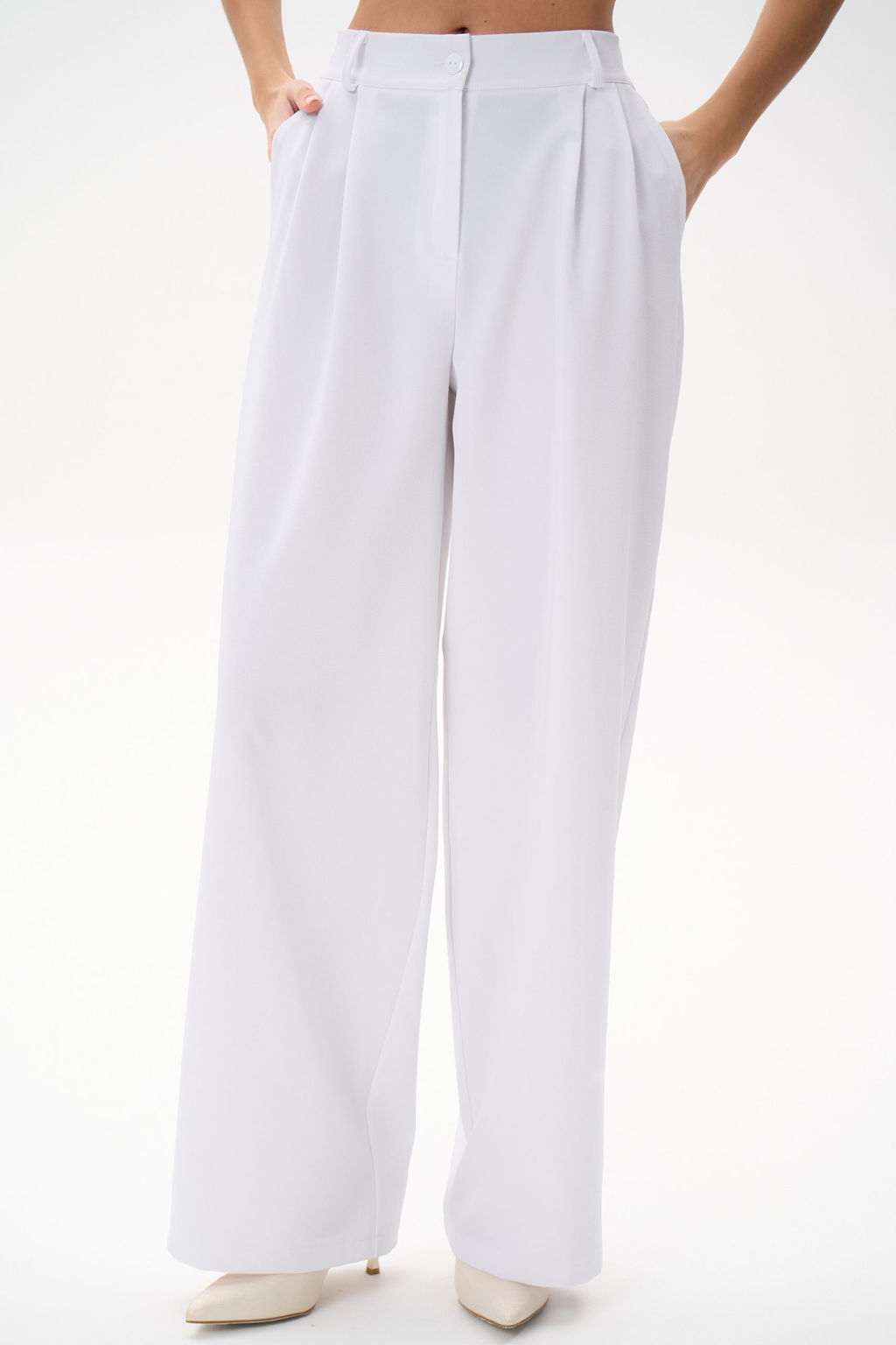 Брюки Лоис (белый) - Эльза фото 4