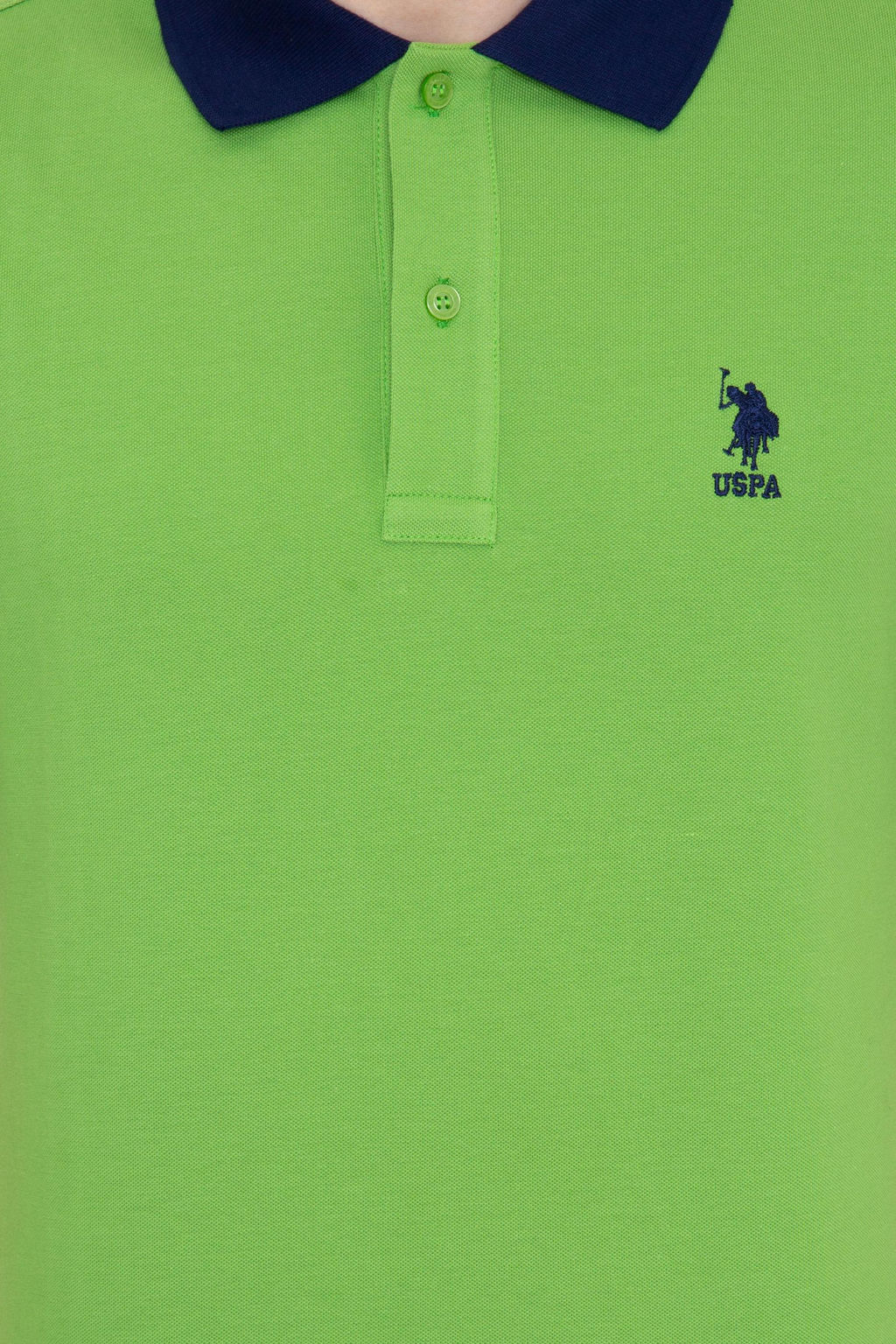 Erkek Elma Ye_ili Polo Yaka Ti__rt