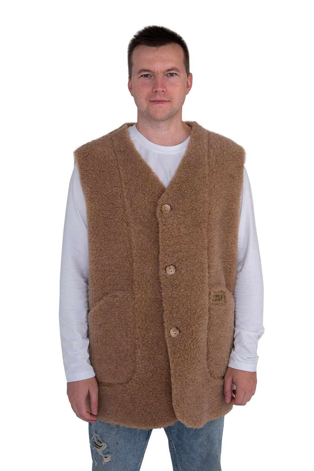 ЖИЛЕТ мужской СМАРТ - Woollamb фото 6
