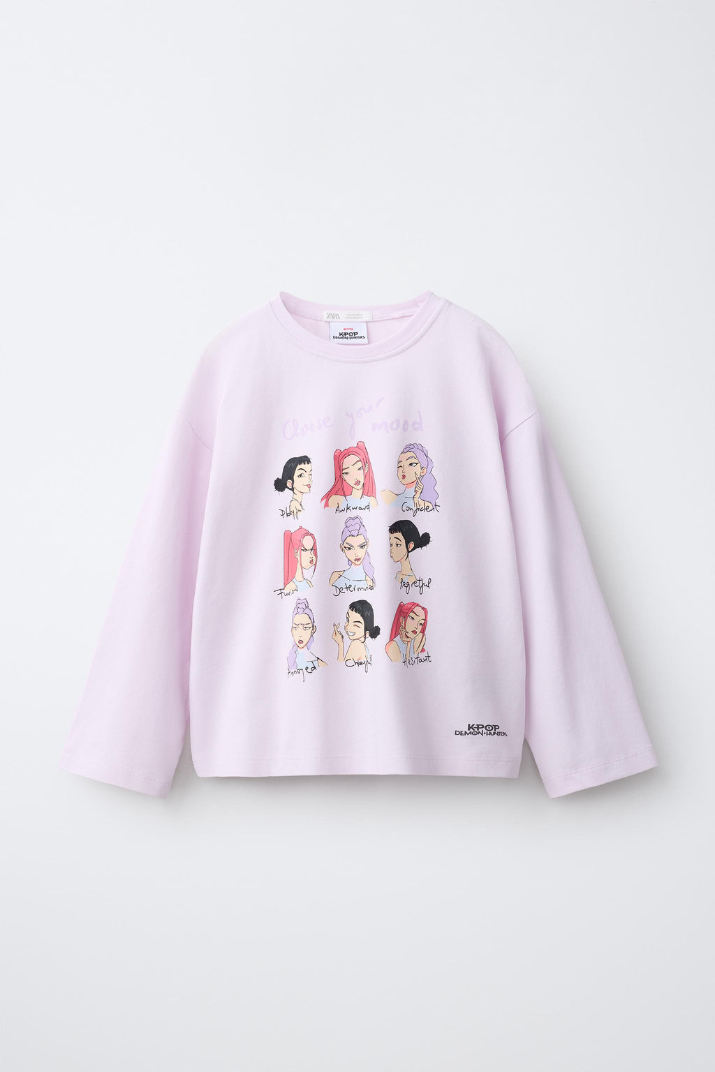 6-14 A?OS/ PIJAMA KPOP DEMON HUNTERS NETFLIX  / Malva - Zara фото 2