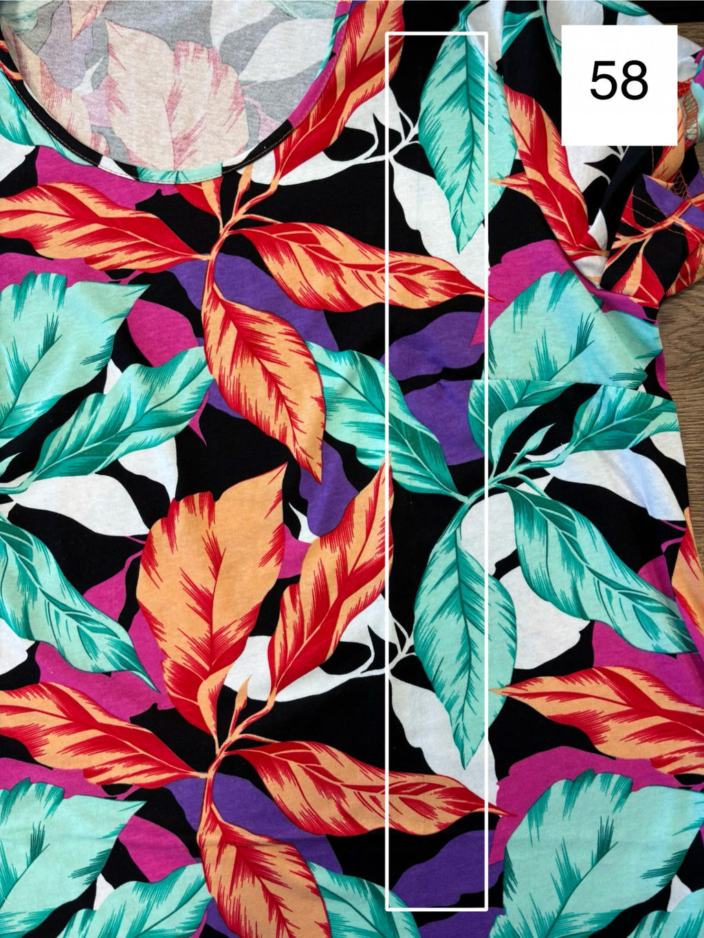 Платье женское кулирка "АГНИЯ" ЛИСТЬЯ С ДЕФЕКТОМ