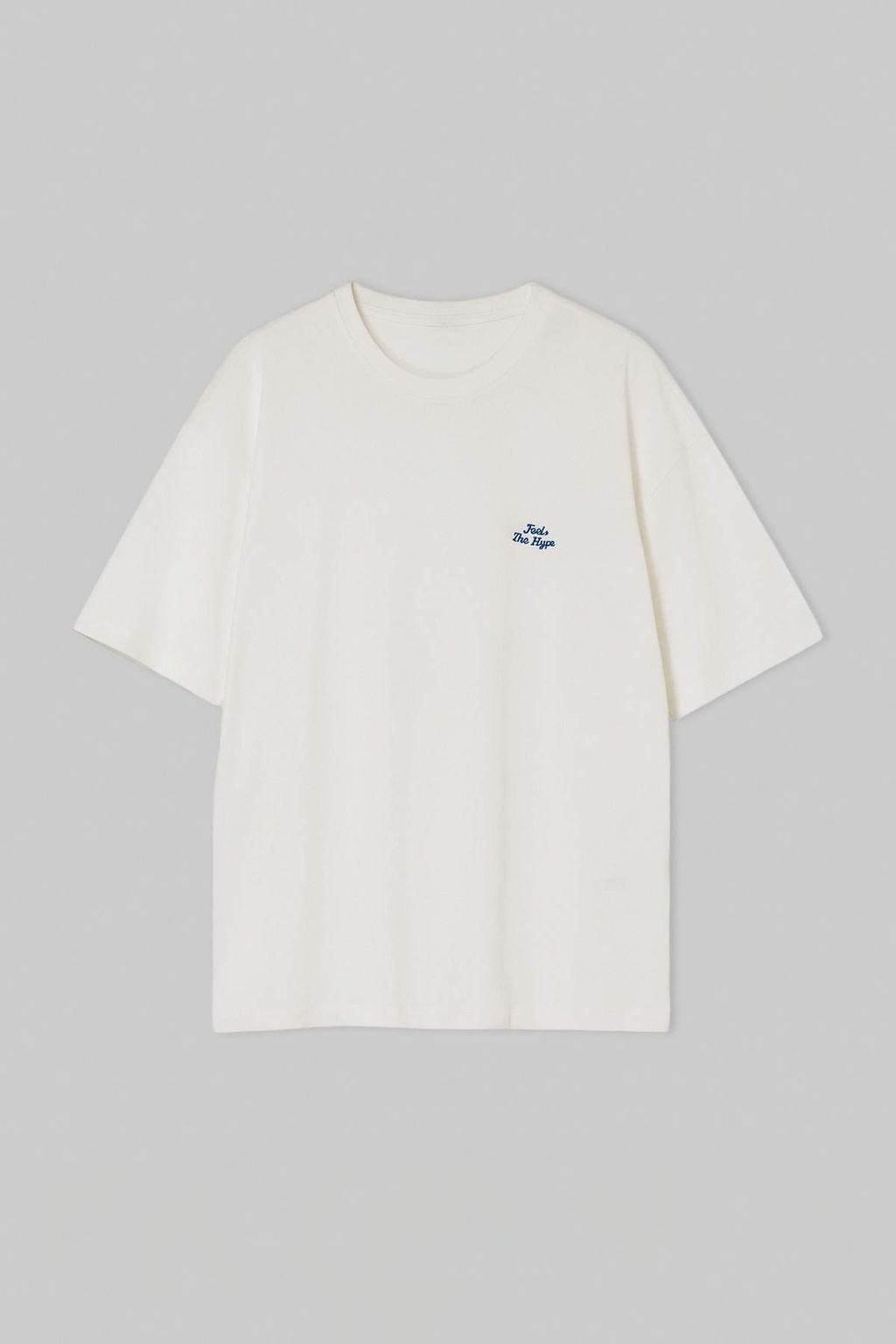 Ekru Oversize/Genis Kesim Slogan Nak?sl? %100 Pamuk T-Shirt TMNSS26TS00055