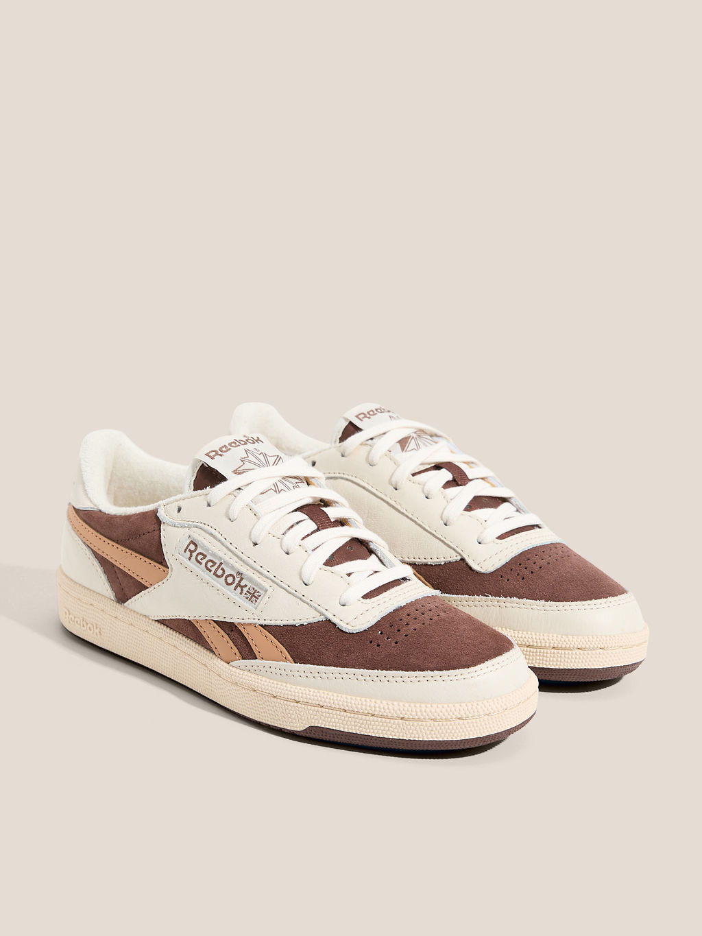 Кеды REEBOK CLUB C REVENGE VINTAGE II Артикул 4493512, молочно-белый
