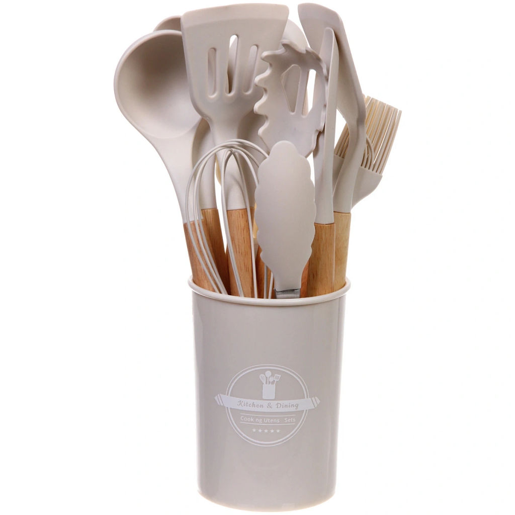 Набор кухонных принадлежностей 12шт "Felicita" белый