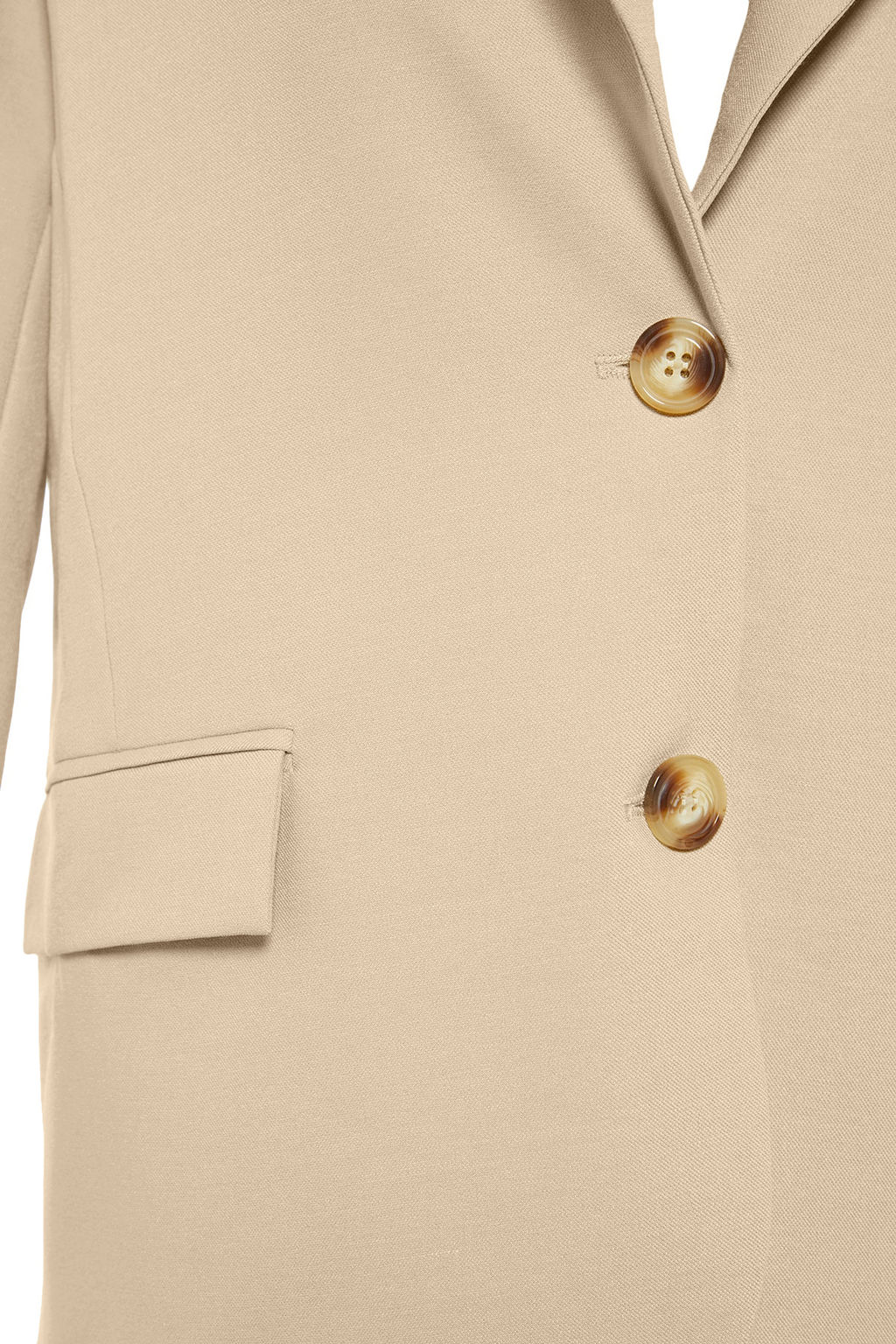 Limited Edition Vizon Regular Astarl? Dokuma Blazer Ceket TWOAW23BC00132