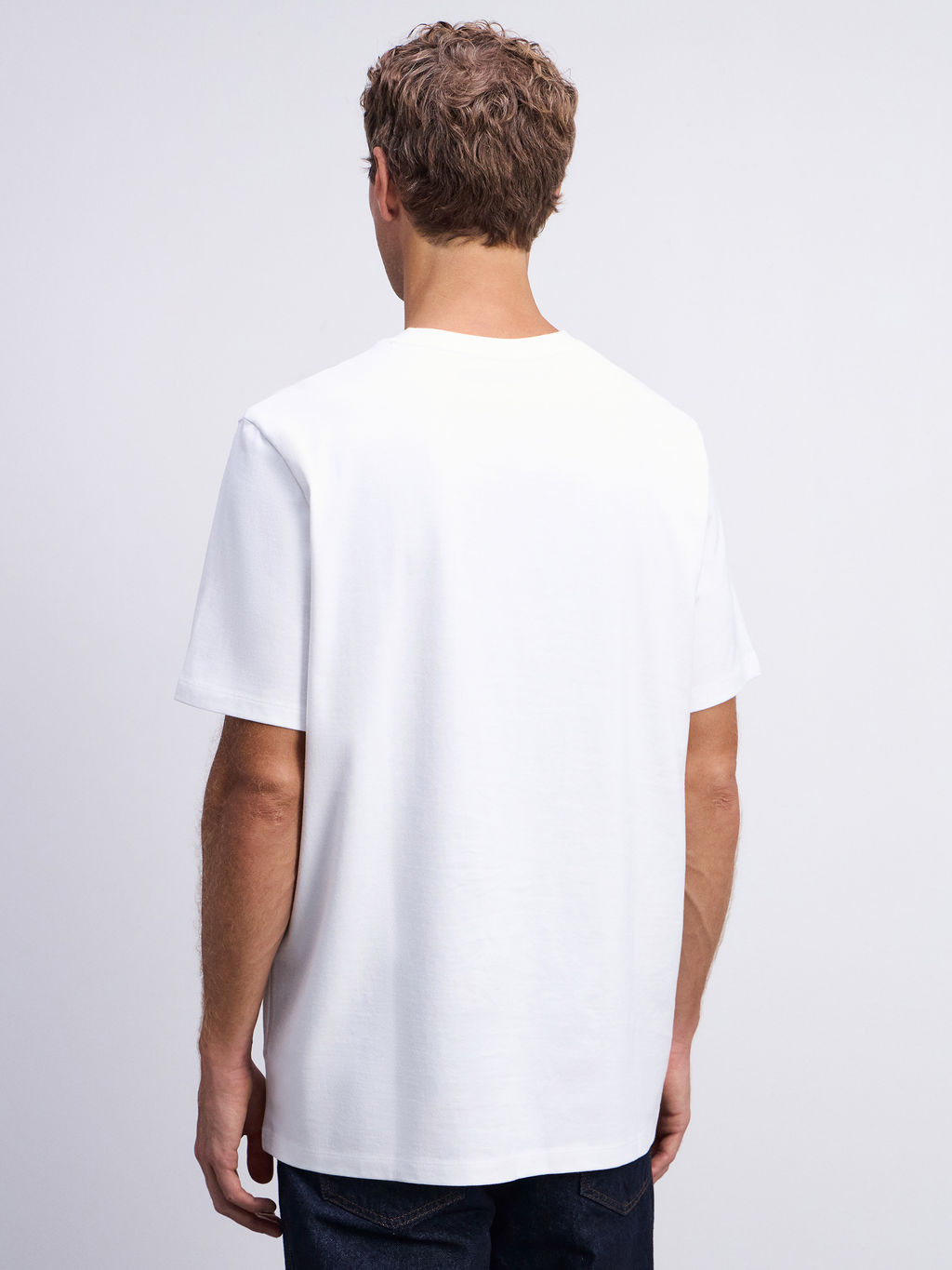 футболка мужская M_V_NECK2-1 / Zarina  фото 4