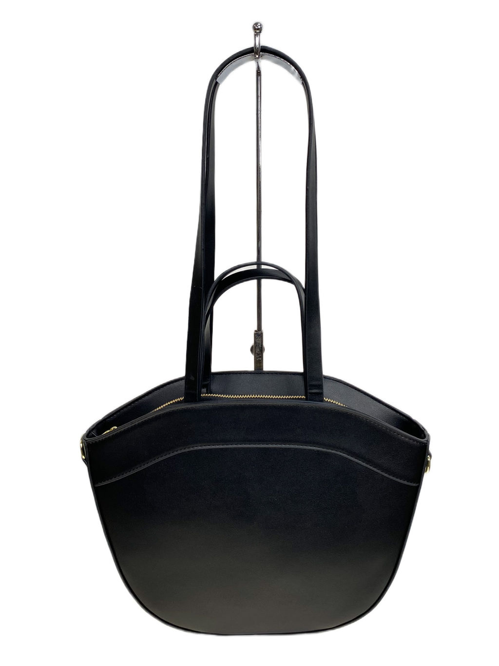 Женская сумка из искусственной кожи, цвет черный - Greta фото 2