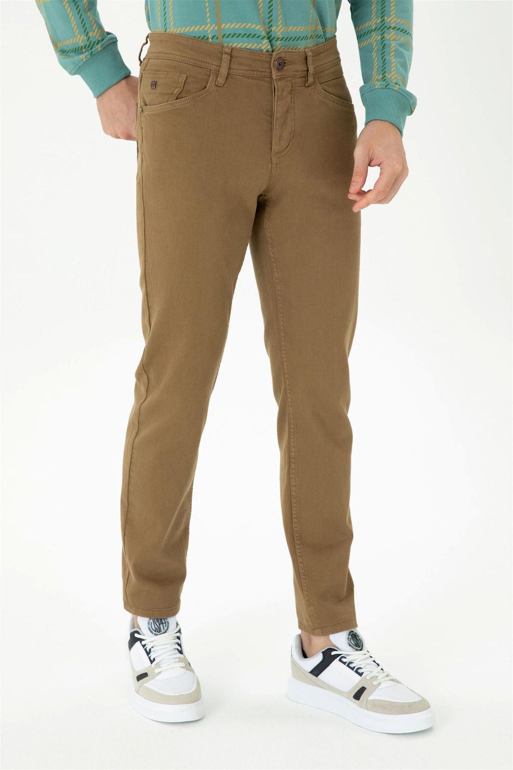 U. S. Polo Assn Мужские брюки из плотной ткани светло-хаки - U.s. polo assn фото 9