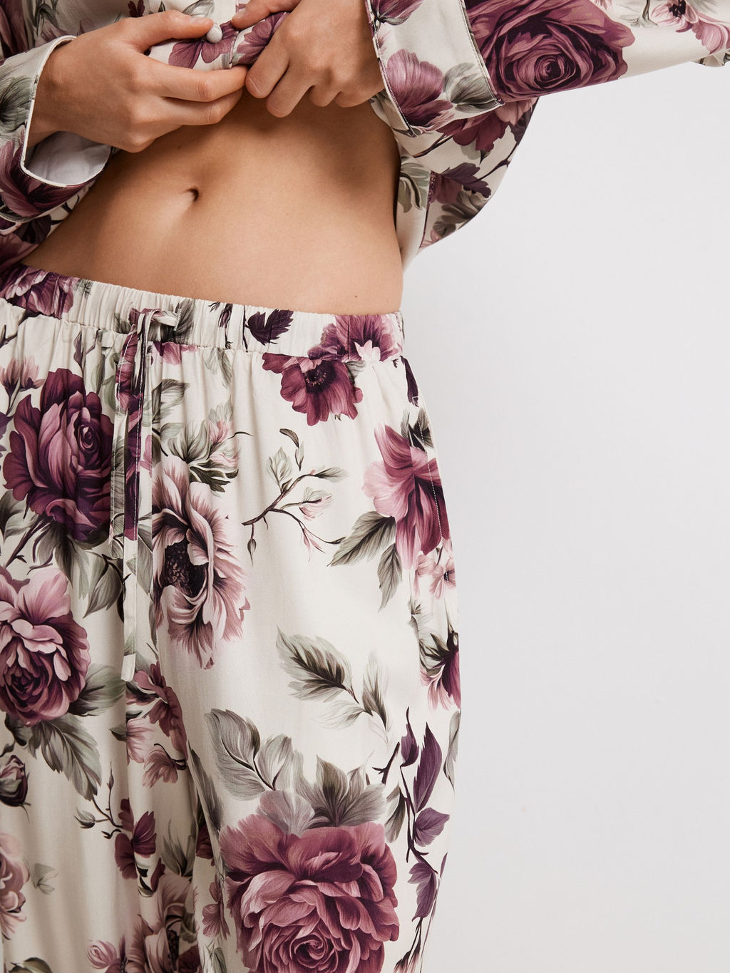 Infinity / Женские домашние брюки с цветочным принтом Milena - Infinity Lingerie фото 4