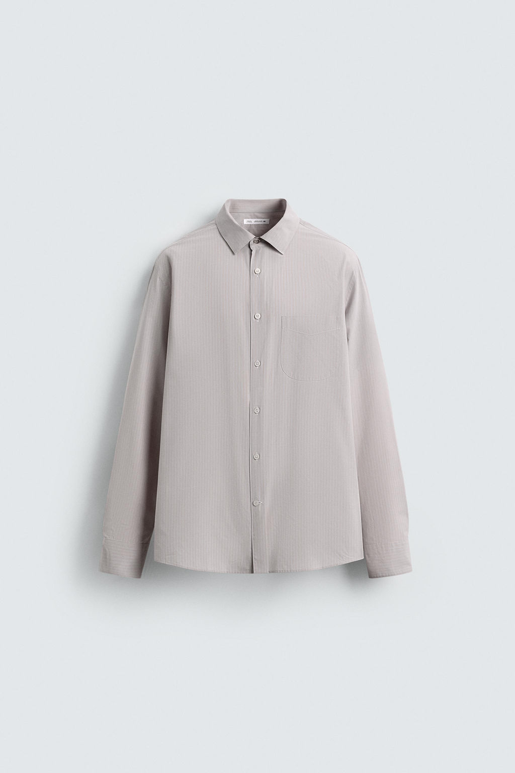 STRIPED JACQUARD SHIRT - Zara фото 8