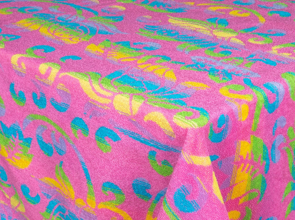 3с109.413ж1 Plaza (роз.радужка) Плед 208х220 см