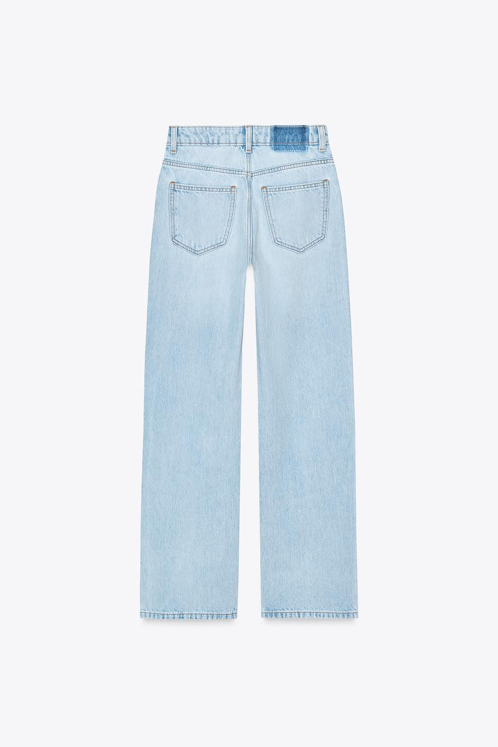 Z1975 STRAIGHT HIGH-WAIST LONG LENGTH JEANS - Zara фото 3
