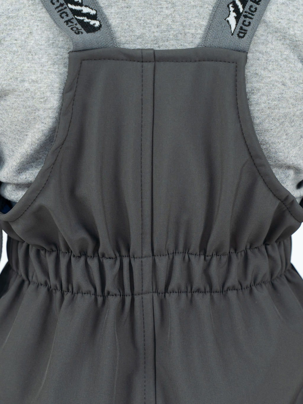 Полукомбинезон демисезонный серый 60-021 (134)