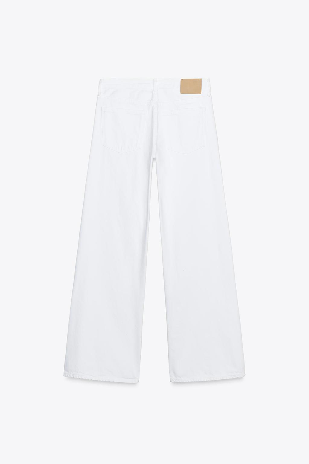 ZW COLLECTION WIDE-LEG LOW-RISE JEANS - Zara фото 21