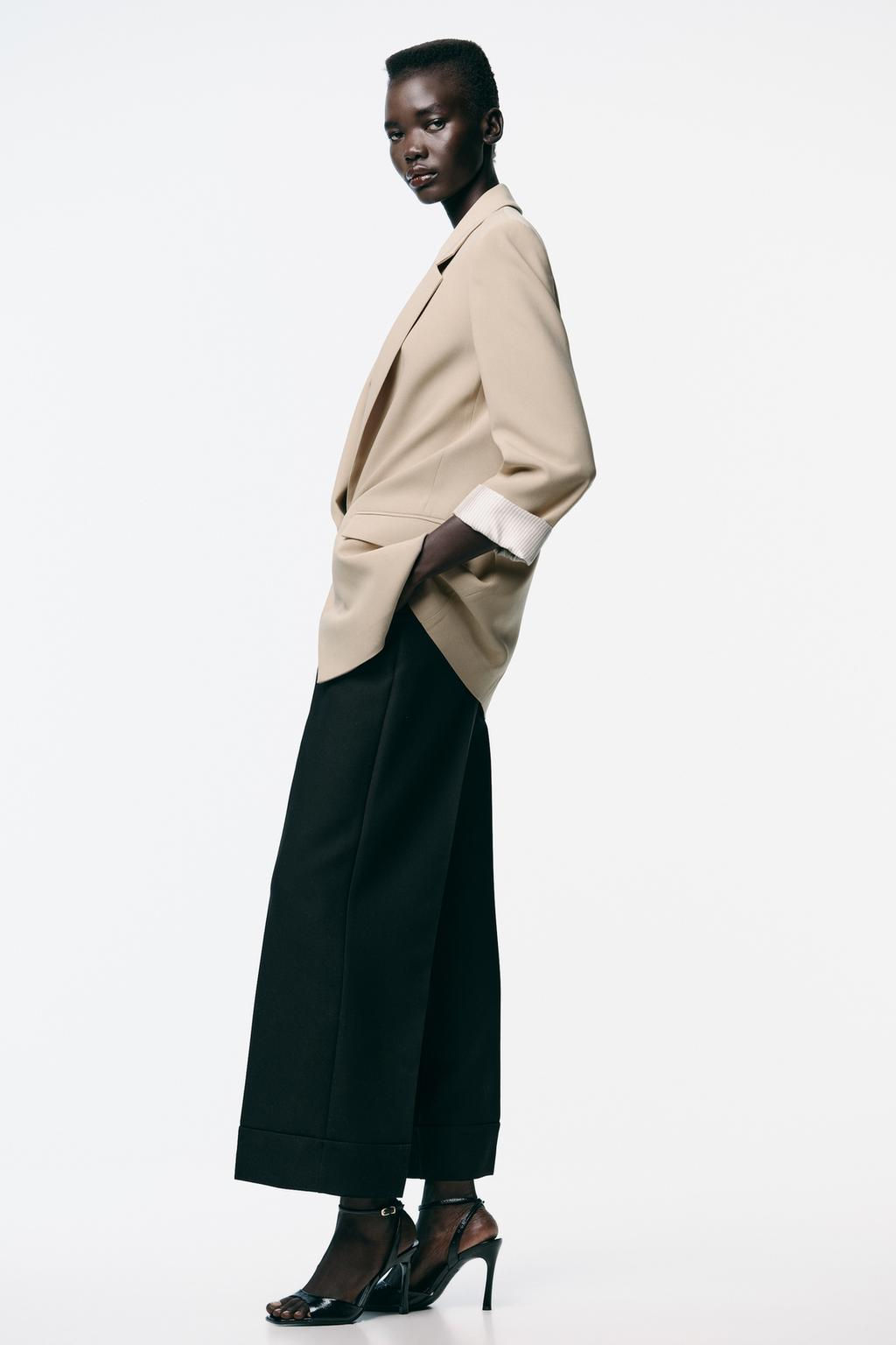 PRINTED CUFF BLAZER - Zara фото 10