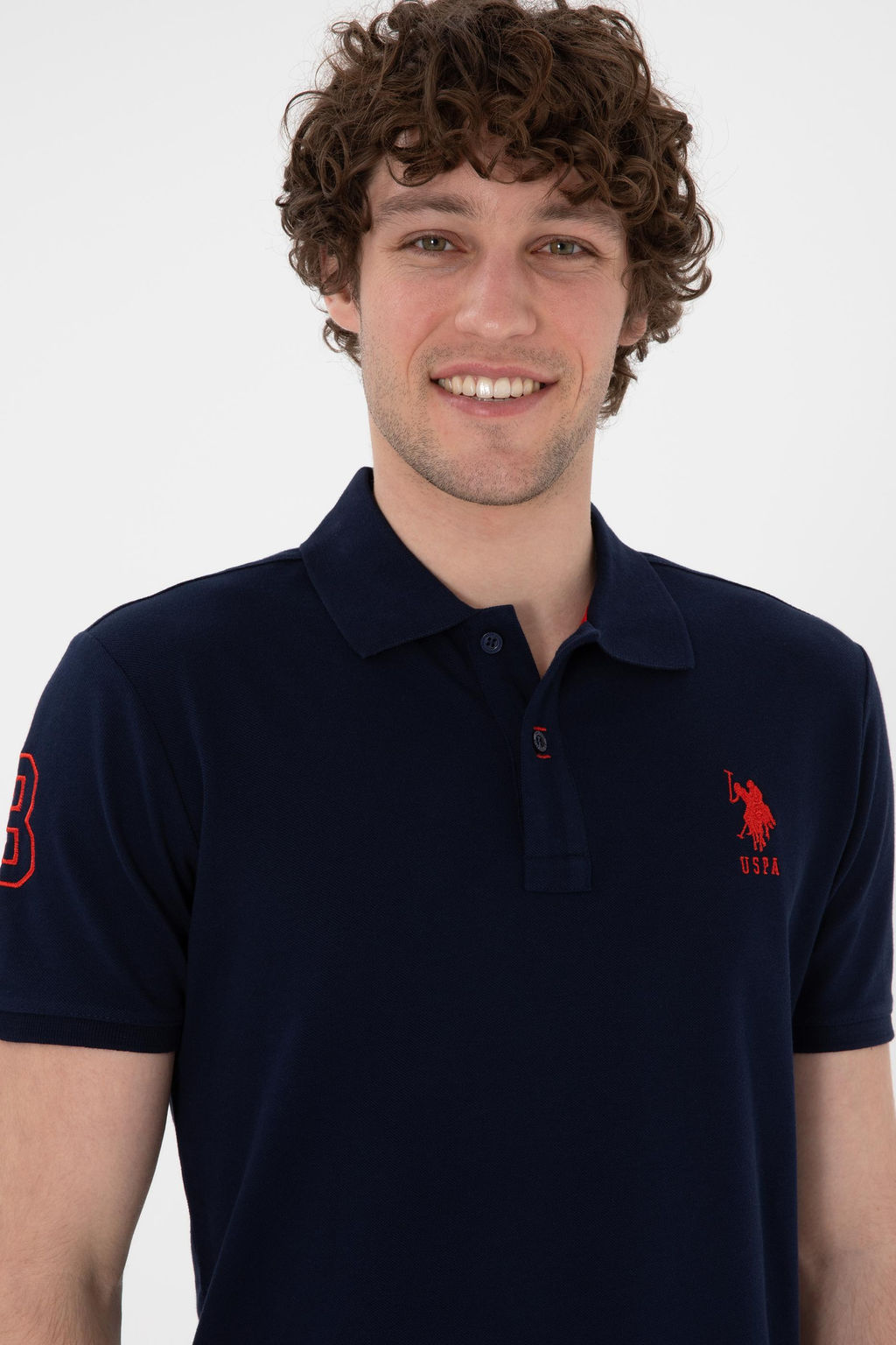 Erkek Lacivert Basic Ti__rt Sepette S_rpriz _ndirim - U.s. polo assn фото 3