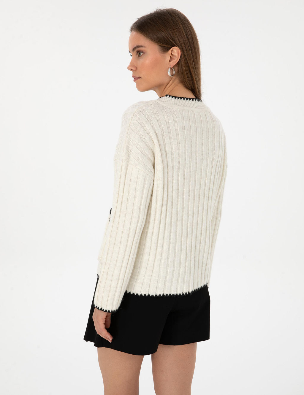 Ekru Comfort Fit Kazak - Pierre cardin фото 5