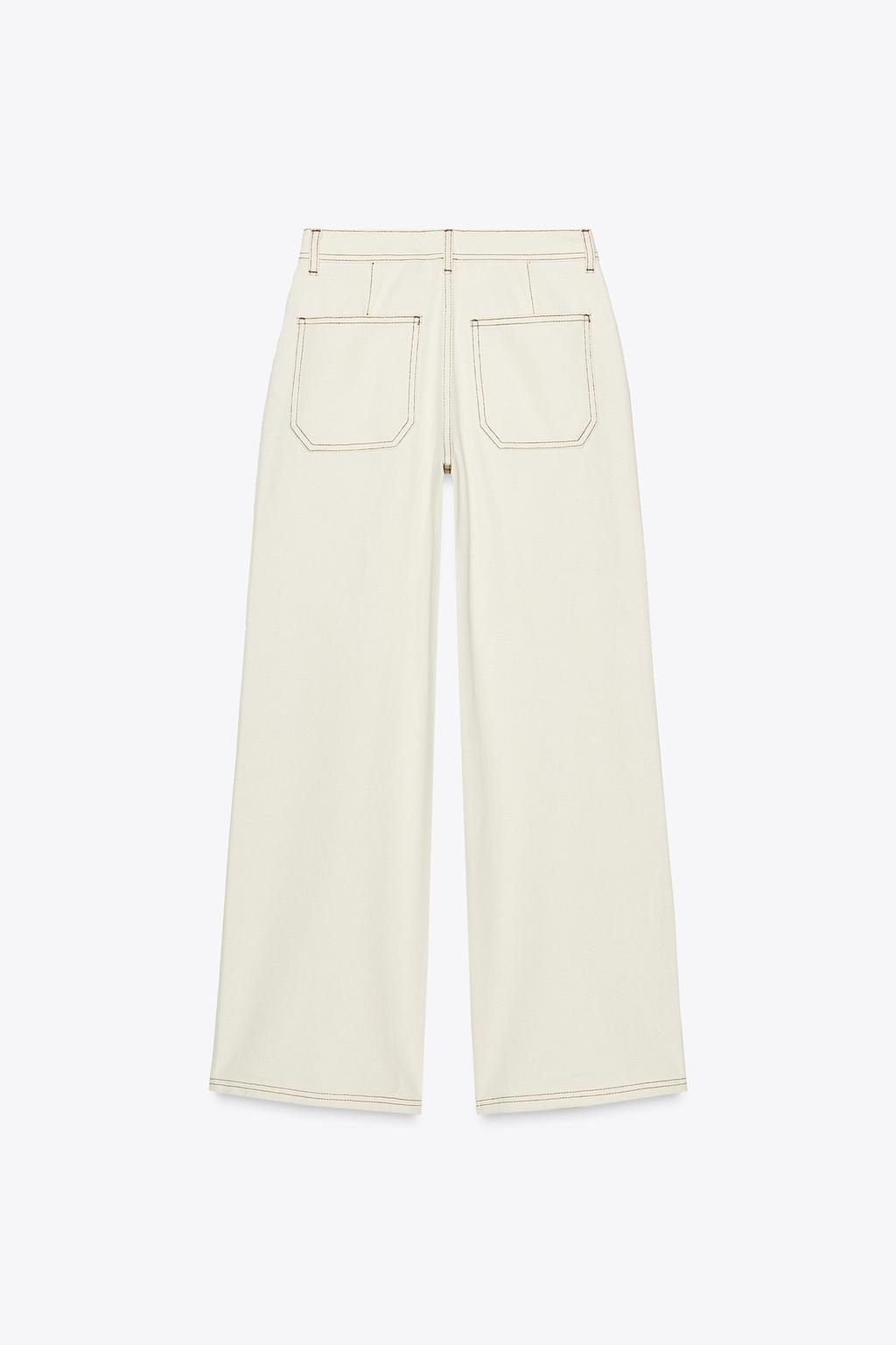 Z1975 HIGH-WAIST WIDE-LEG JEANS - Zara фото 7