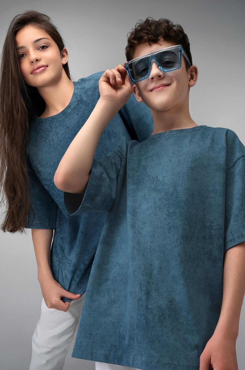 Детская футболка оверсайз Happyfox