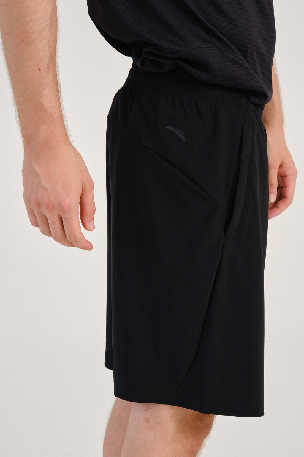 Шорты трикотажные Черный - Anta фото 5