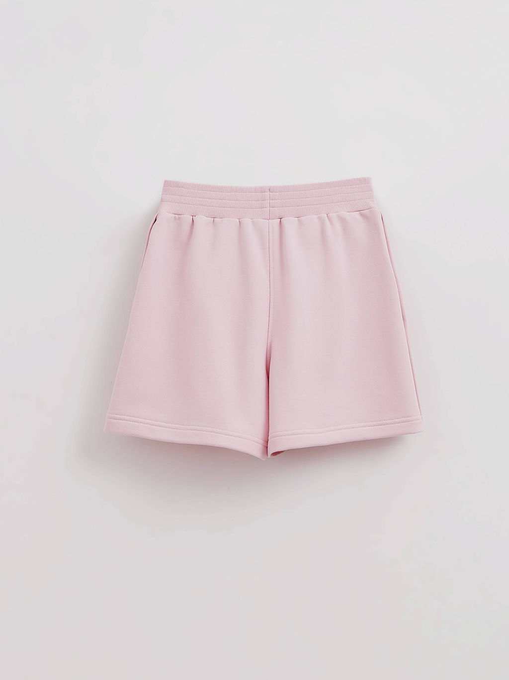 CONTE Шорты из футера с боковой вставкой на кнопках LS 2783 crystal pink - Conte elegant фото 2