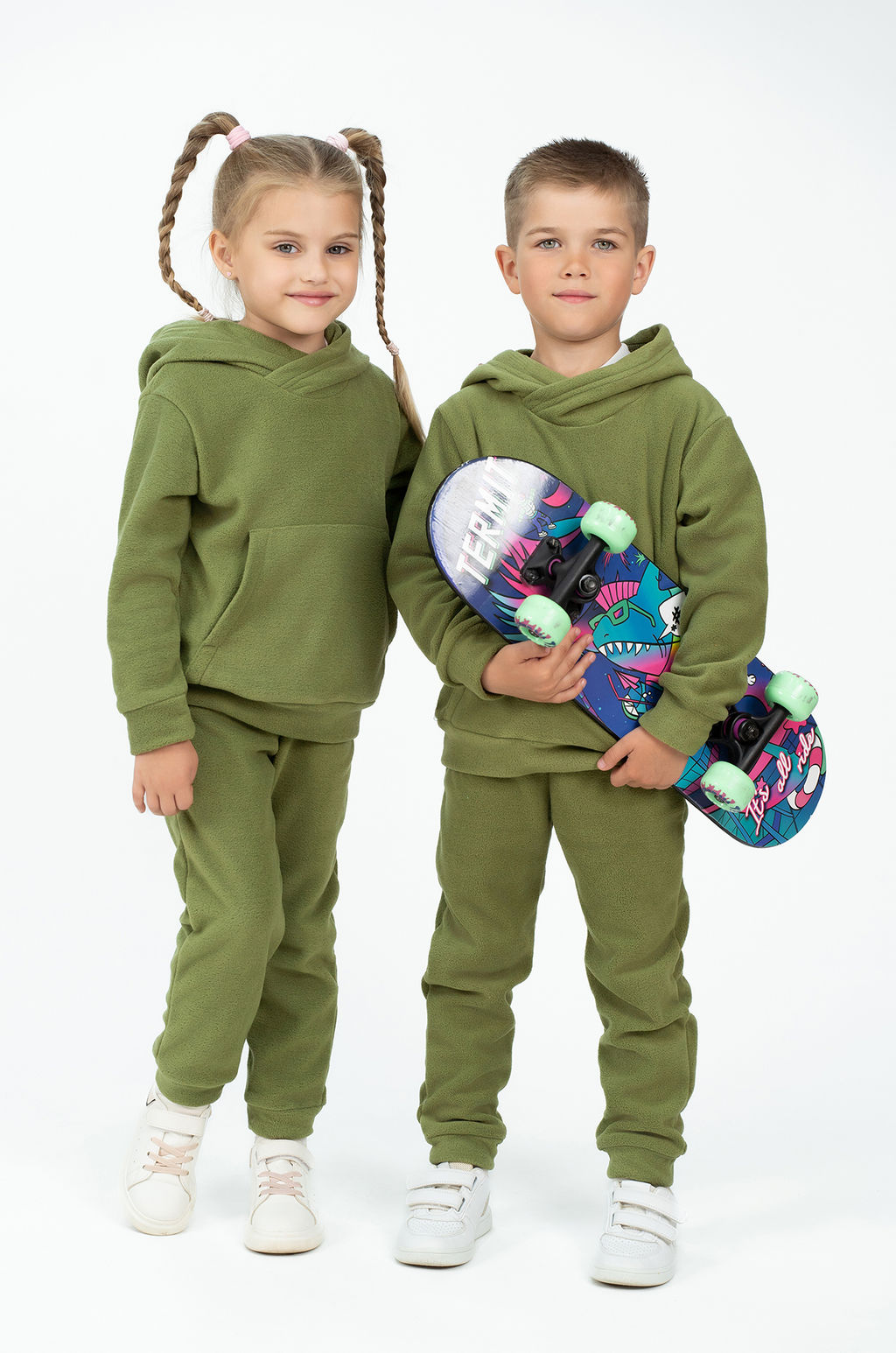 Костюм детский флисовый фуксия - Утенок фото 116