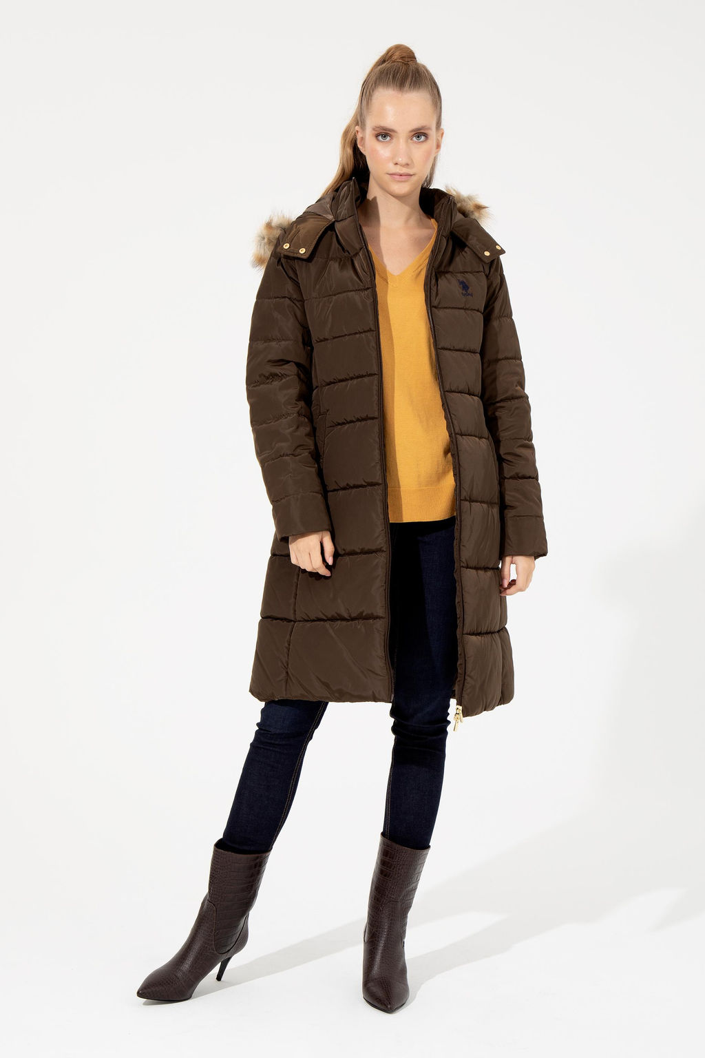 Женское кокосовое пальто Неожиданная скидка в корзине - U.s. polo assn фото 4