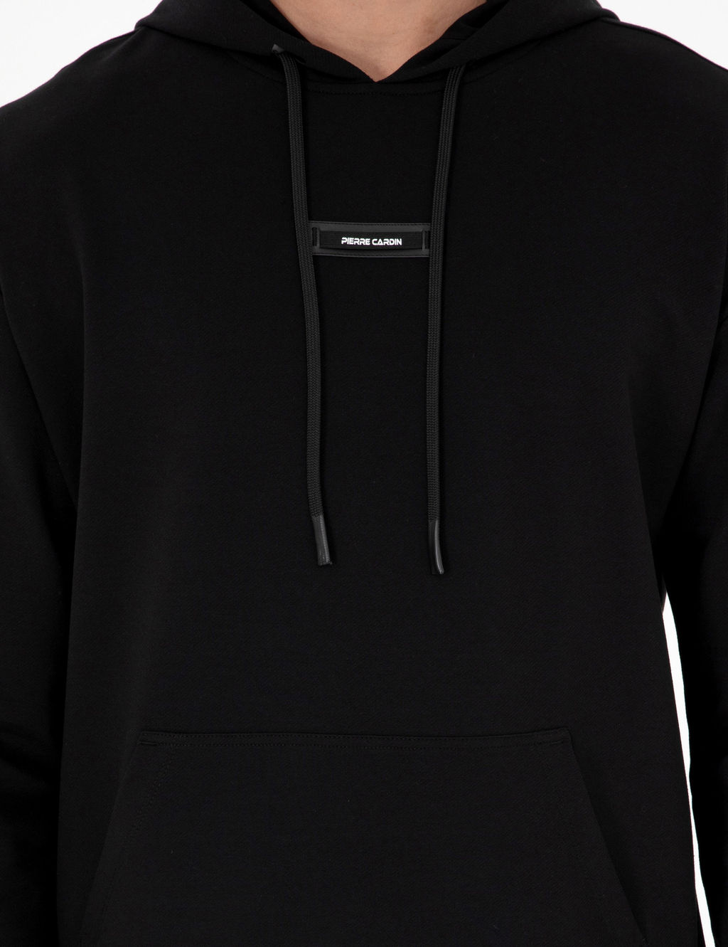 Siyah Comfort Fit Sweatshirt - Pierre cardin фото 6