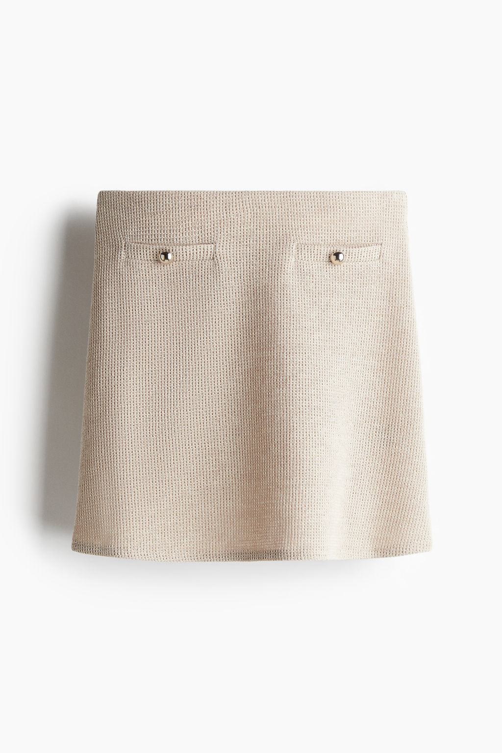 Textured-knit mini skirt - H&m фото 5