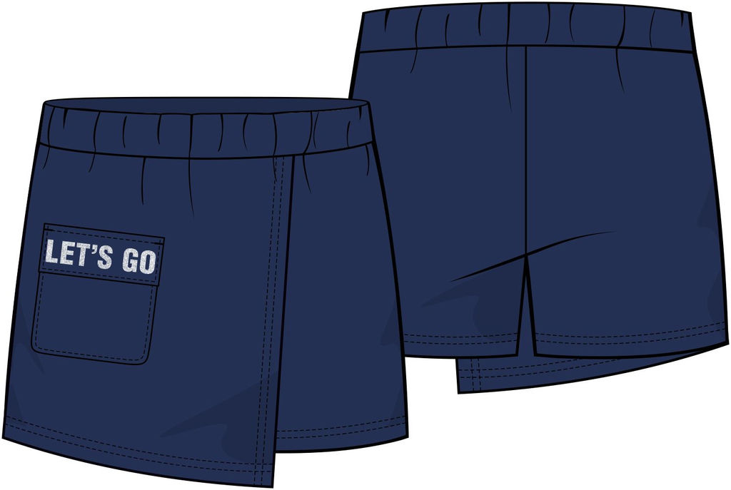 Юбка-шорты для девочки 101296 Lets go - Let's go фото 4