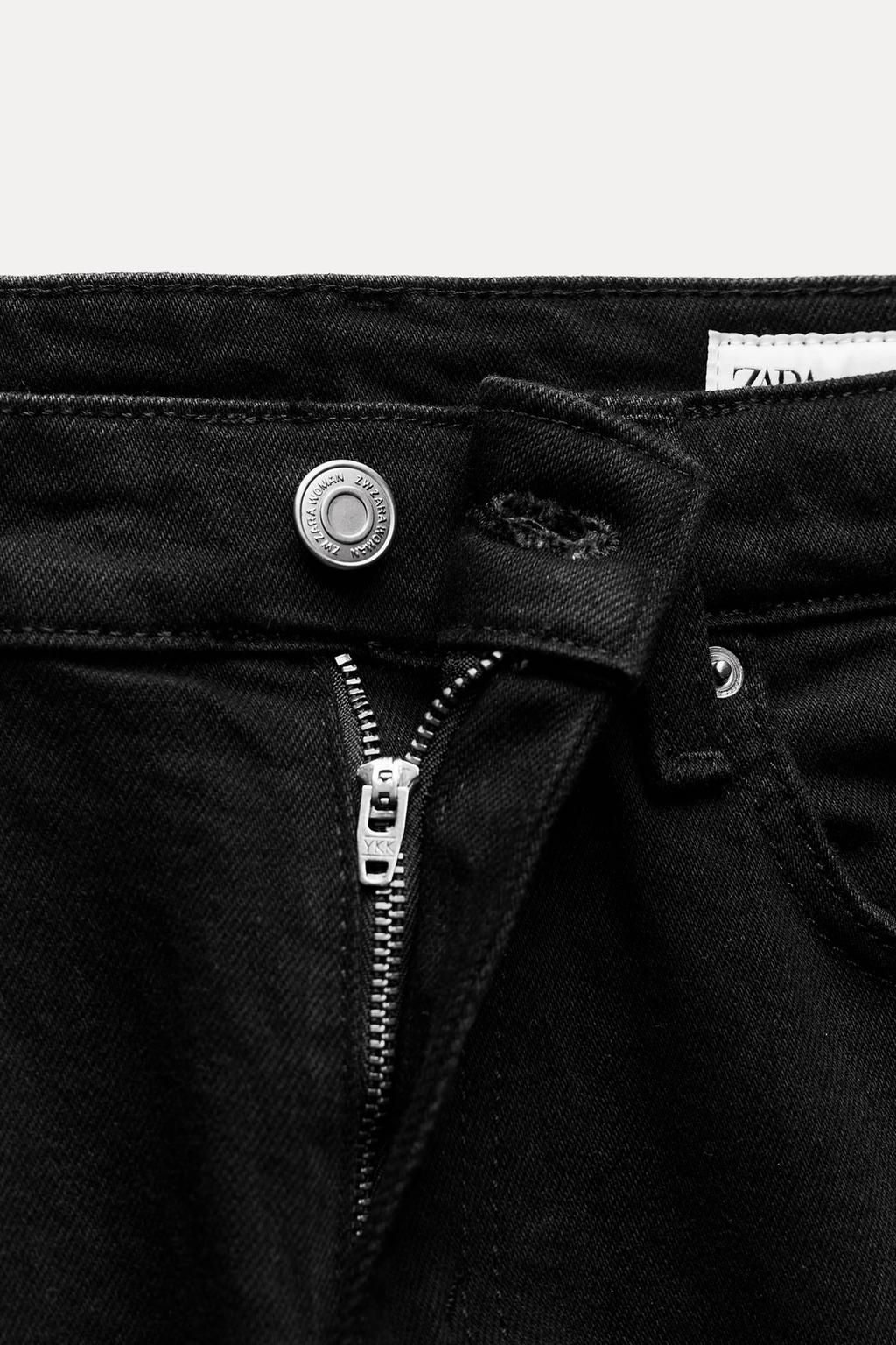 ZW COLLECTION SLIM MID-WAIST JEANS - Zara фото 10