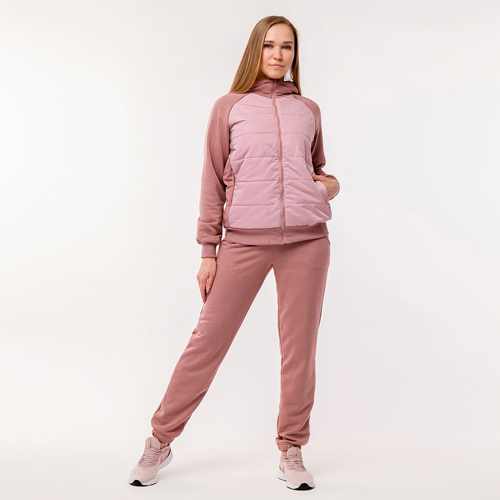 RODOS Спортивный костюм женский осень/весна М-276 Какао фото 24