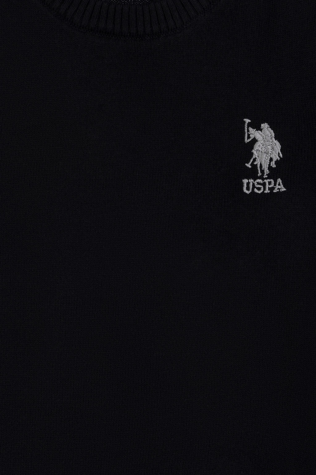 Boy Black Basic Sweater Surprise Discount в корзине - U.s. polo assn фото 6