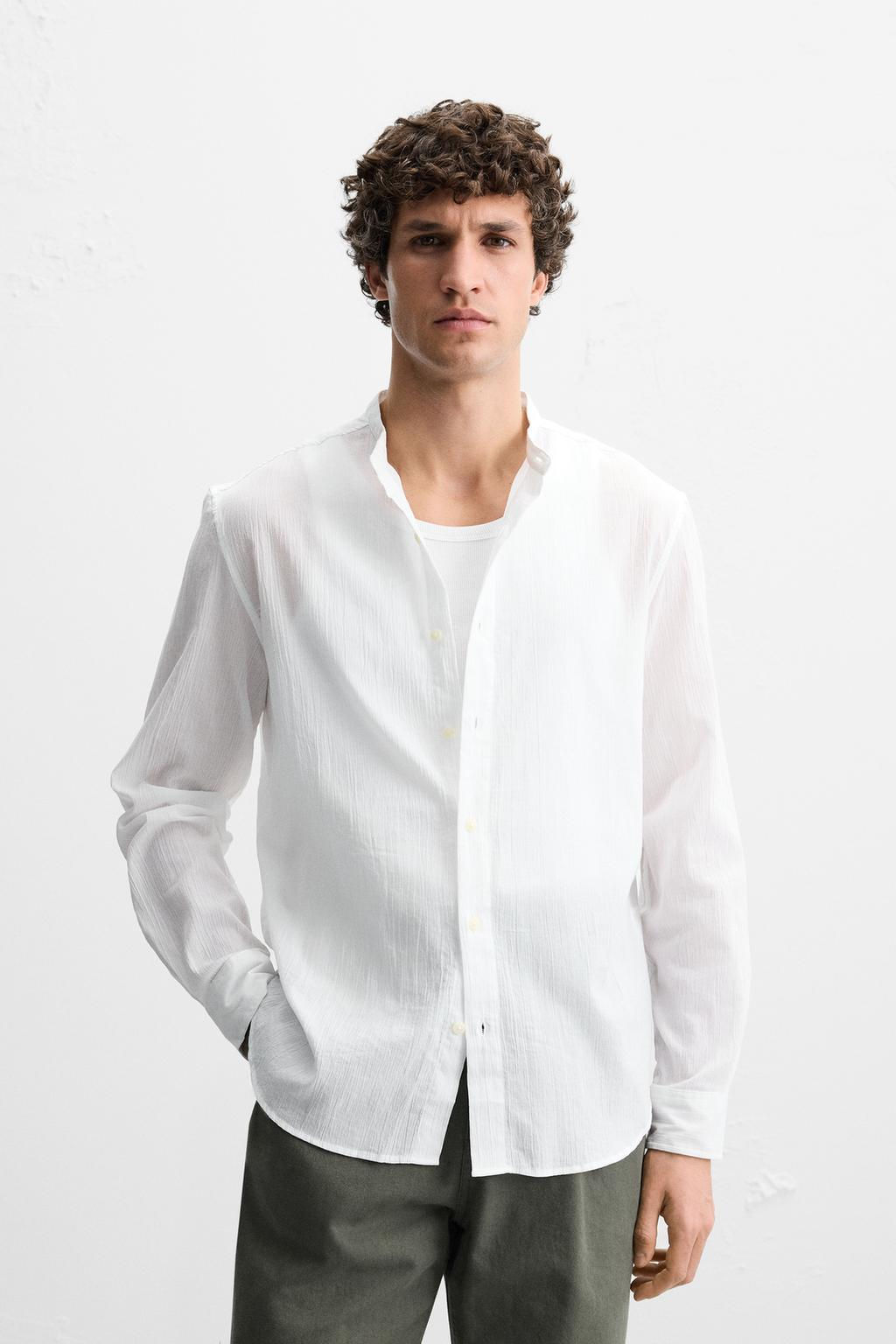 CREASED-EFFECT SHIRT - Zara фото 2