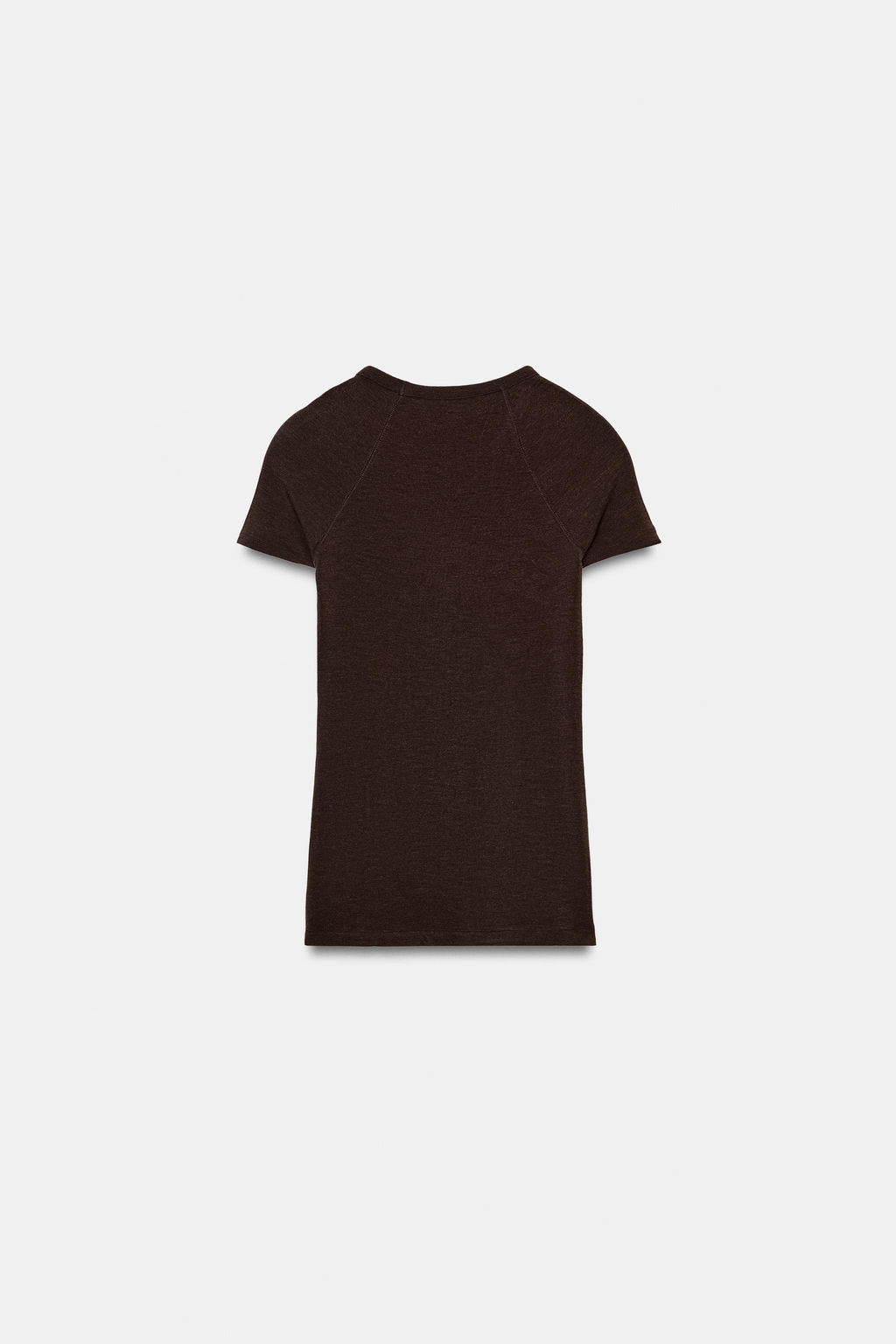 RAGLAN SHORT SLEEVE T-SHIRT - Zara фото 7