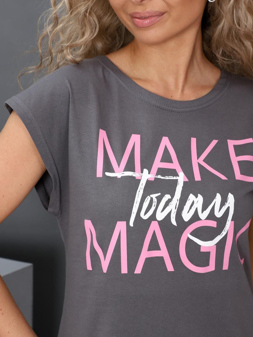 IV-CAPRIZ Глэдис - туника серый фото 7